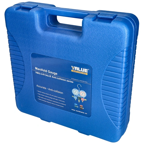 Csaptelep készlet, dupla kétcsapos VMG-2-R134a-B (R-134a hűtőközeghez) VALUE / RENDELÉSRE