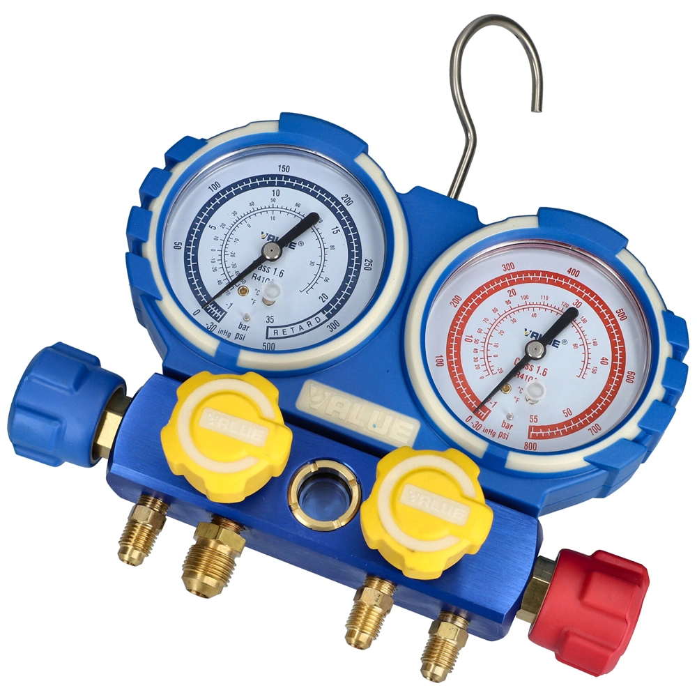 Csaptelep készlet, dupla, kétcsapos VMG-4-R410A (R410A hűtőközeghez) VALUE / RENDELÉSRE