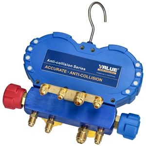 Csaptelep készlet, dupla, kétcsapos VMG-4-R410A (R410A hűtőközeghez) VALUE / RENDELÉSRE