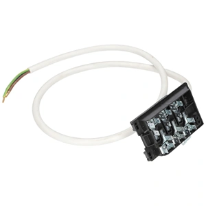 Csatlakozódoboz kábellel, dugó nélkül (eredeti) HOMEFORT HFBK64  üvegkerámia beépíthető főzőlap / RENDELÉSRE