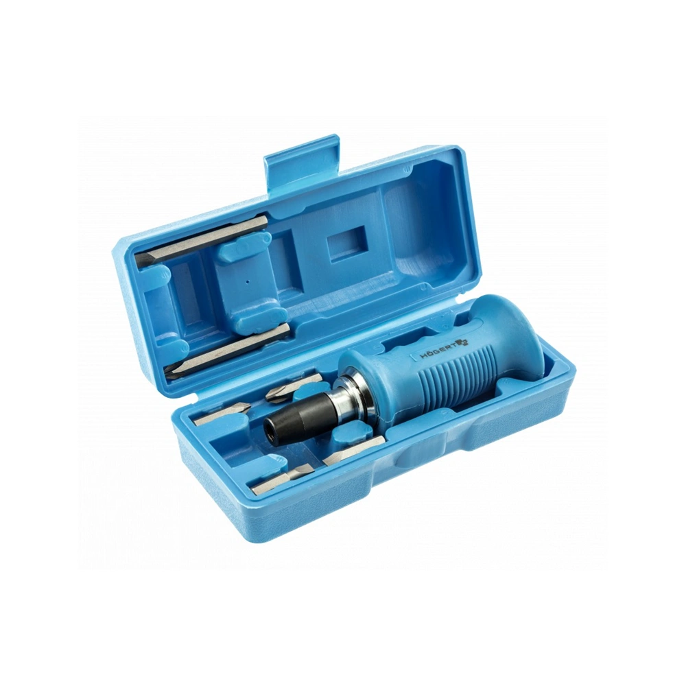 Csavarhúzó készlet, üthető 8 részes, HÖGERT HT1S077