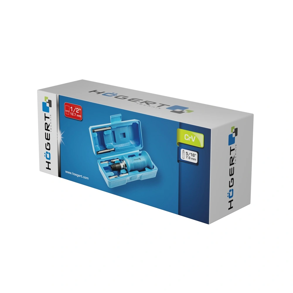 Csavarhúzó készlet, üthető 8 részes, HÖGERT HT1S077