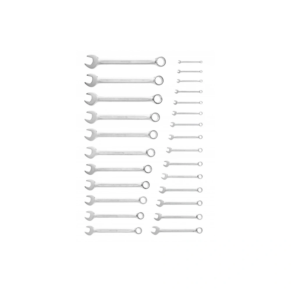 Csillag-villáskulcs készlet, 6-32 mm, 26 részes, 25 év garancia, HÖGERT HT1W496