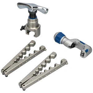 Csőperemező készlet ( 1/4, 5/16, 3/8, 1/2, 5/8, 3/4 coll , 6/8/10/12/15/19 mm ) VFT-808-MI-02 VALUE / RENDELÉSRE