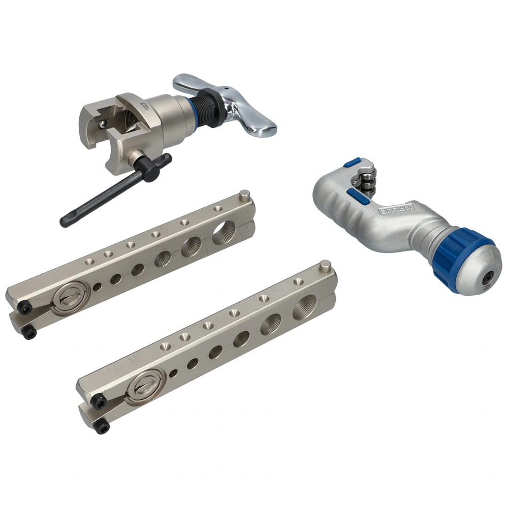 Csőperemező készlet ( 1/4, 5/16, 3/8, 1/2, 5/8, 3/4 coll , 6/8/10/12/15/19 mm ) VFT-808-MI-02 VALUE / RENDELÉSRE