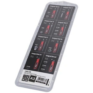 Csősorjázó, RUKO,  3db cserélhető sorjázópengével, ROTHENBERGER 107051