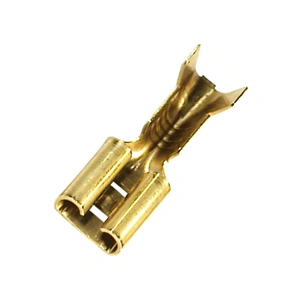 Csúszósaru, 6,3x0,5, aljzat,réz, 0,5-1 mm² kábelhez