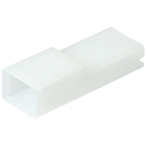 Csúszósaru műanyag védőhüvely fehér 6,3