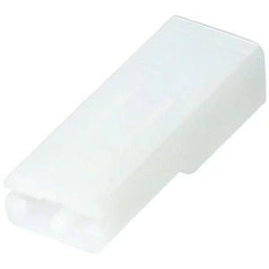 Csúszósaru műanyag védőhüvely fehér 6,3