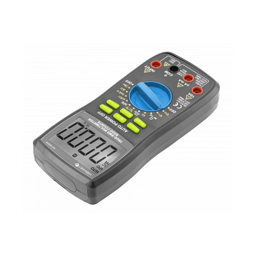 Digitális Multiméter, LCD kijelző, AC-DC 600V, 10A, 60 MΩ, HÖGERT HT1E604