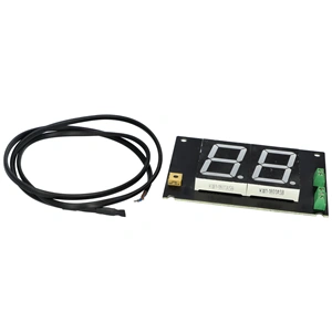 Digitális hőmérséklet kijelző  -9 - 40 C pl.:  C45 GZ LB hűtőgép /RENDELÉSRE