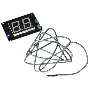 Digitális hőmérséklet kijelző szondával -9 - 40 pl.:  C45 GZ LB hűtőgép / RENDELÉSRE