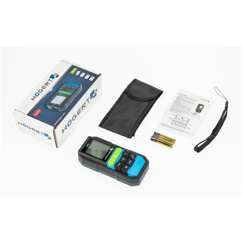 Digitális, lézeres távolságmérő, 40 m, HÖGERT HT4M322