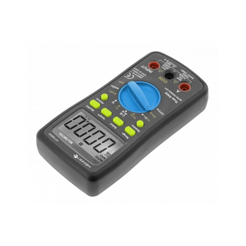 Digitális multiméter, LCD kijelző, AC-DC 600V, 10A, 40 MΩ , HÖGERT HT1E603