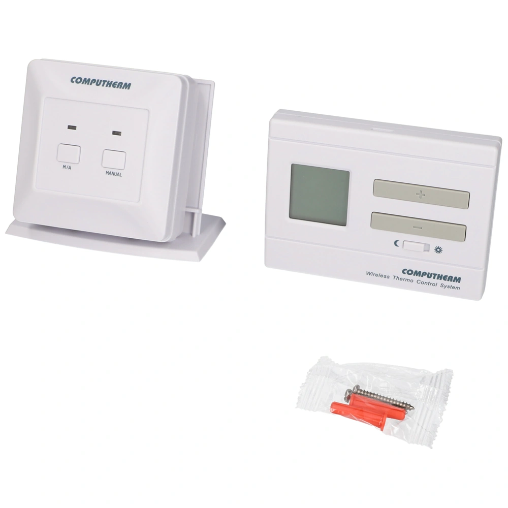 Digitális, rádiófrekvenciás szobatermosztát (COMPUTHERM Q3RF)