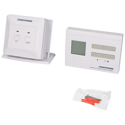 Digitális, rádiófrekvenciás szobatermosztát (COMPUTHERM Q3RF)