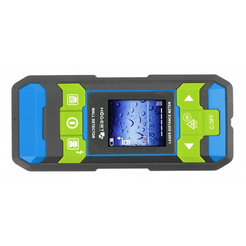 Digitális vezeték- és csőkereső detektor, 40m, távolságmérővel , HÖGERT HT4M342