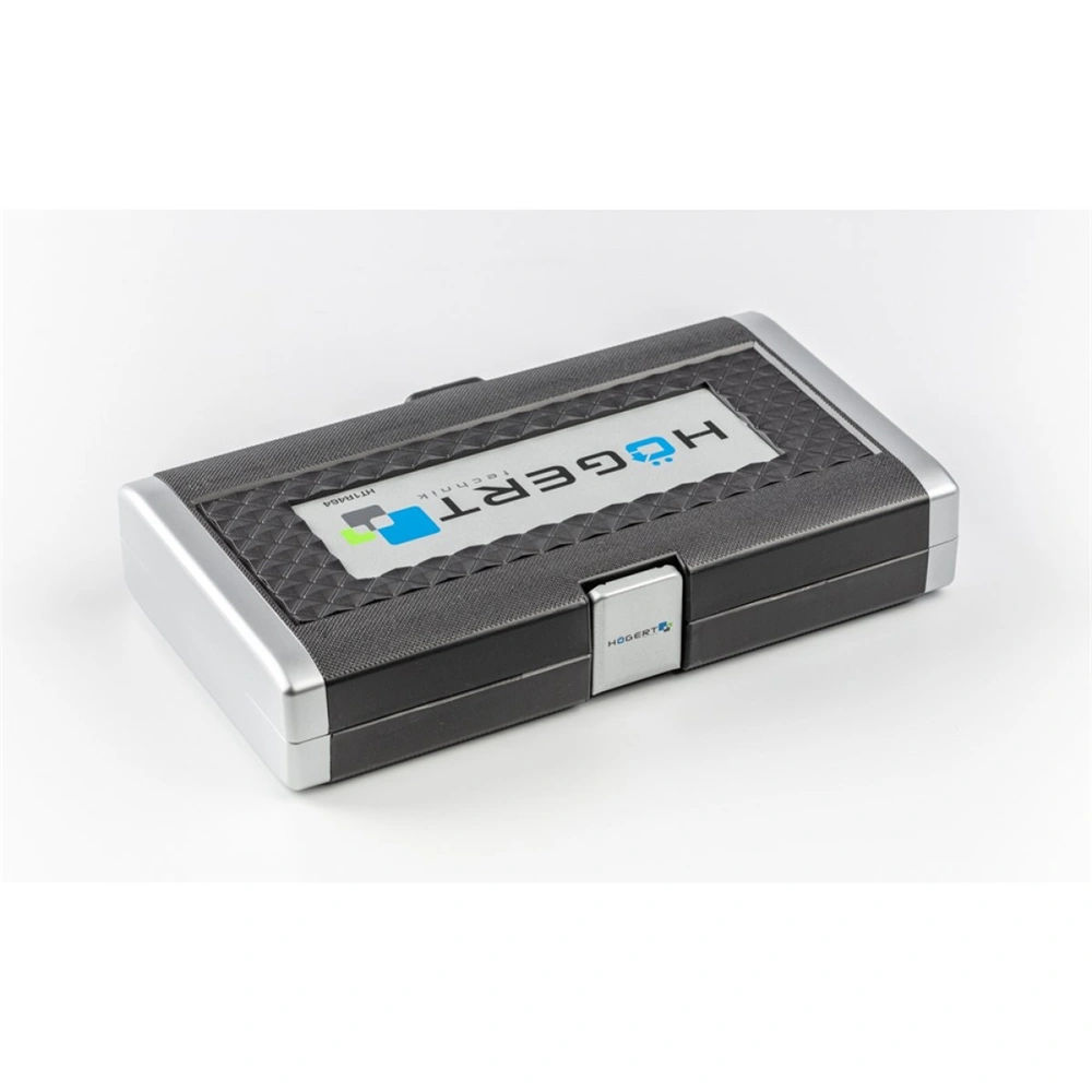 Dugókulcs és bitkészlet 1/4", 34 részes, Élettartam garancia, HÖGERT HT1R464