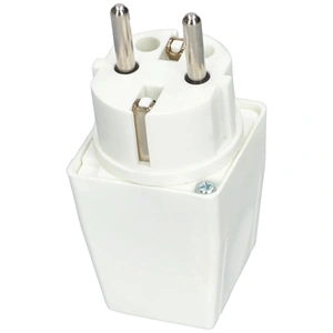 Dugvilla (világító kapcsolóval, fehér) szerelhető