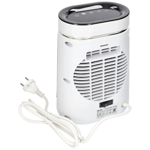 Elektromos fűtőtest, 1500W, 2 fokozatú, álló, IP20, LED kijelző, ventilátor, időzítő, termosztáttal, HOME FK 55