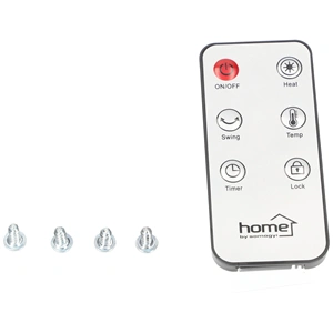 Elektromos fűtőtest, 2000W, kerámia, 2 fokozatú, IP20, LED kijelző, hordozható, oszcilláció, ventilátor / RENDELÉSRE