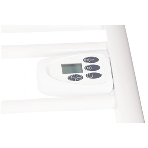 Elektromos törölközőszárító, 500W, IP24 védelem, LCD kijelző, fagyőr, időzítő, termosztát, HOME FKTW501 / RENDELÉSRE