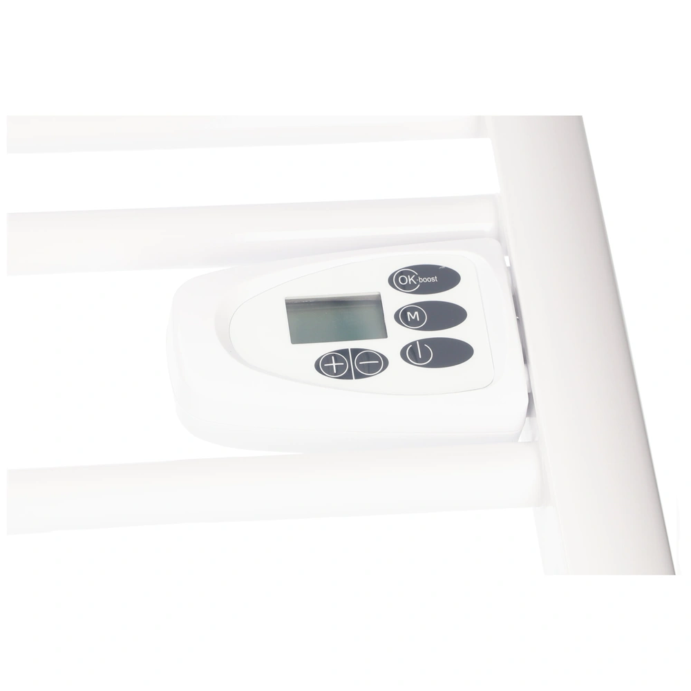 Elektromos törölközőszárító, 500W, IP24 védelem, LCD kijelző, fagyőr, időzítő, termosztát, HOME FKTW501 / RENDELÉSRE