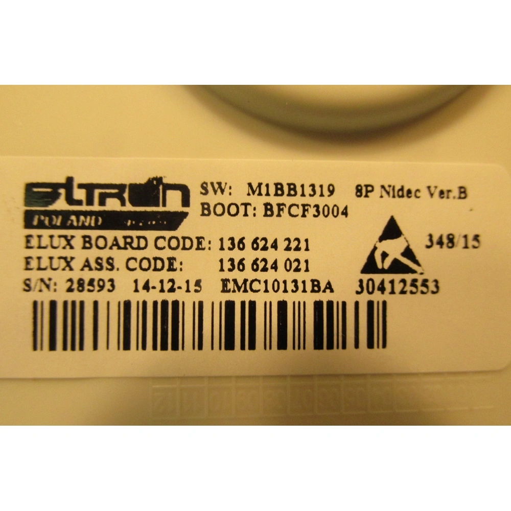 Elektronika, motorvezérlő (eredeti) ELECTROLUX szárítógép / RENDELÉSRE