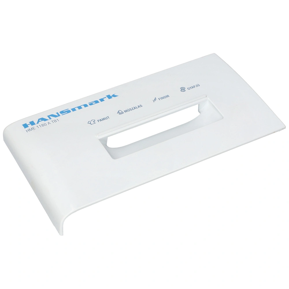 Előlap (mosószertartó) HANSMARK HME1180A TB1  VESTEL WHITE mosógép