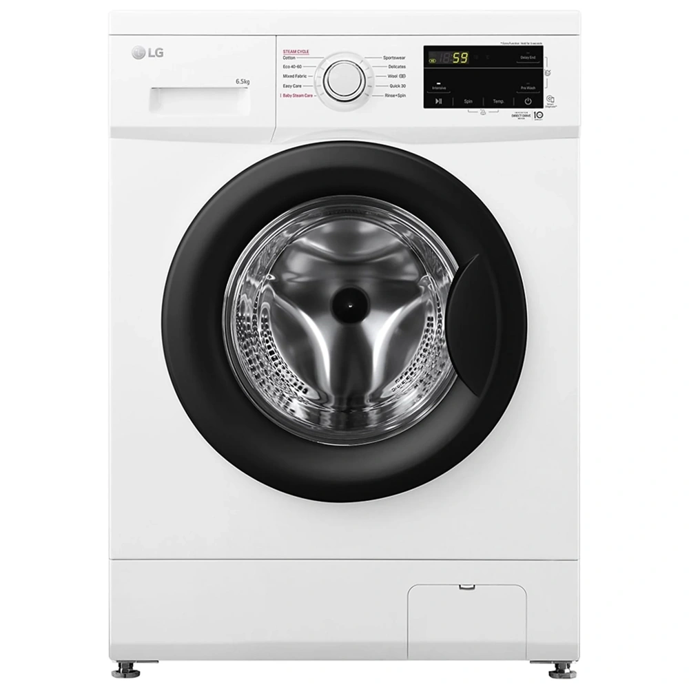 Elöltöltős mosógép, szabadonálló, 6.5 Kg LG F2J3WSBWE