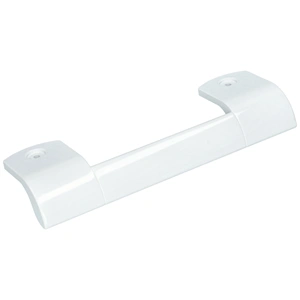 Fogantyú, ívelt, fehér, műanyag (eredeti) GORENJE / MORA hűtőgép