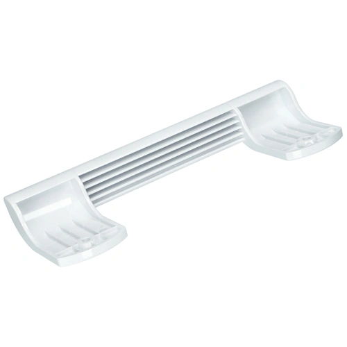 Fogantyú, ívelt, fehér, műanyag (eredeti) GORENJE / MORA hűtőgép