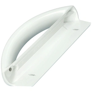 Fogantyú, ívelt, fehér, műanyag (eredeti) LEHEL 6286 hűtőgép