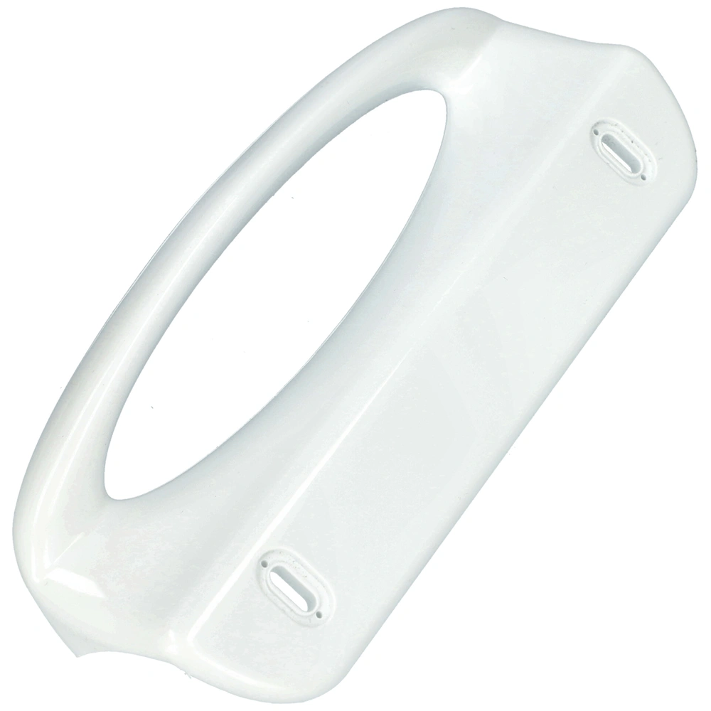 Fogantyú, ívelt, fehér, műanyag (eredeti) ZANUSSI hűtőgép