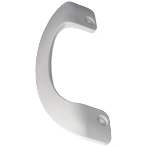 Fogantyú, ívelt, fehér, műanyag (utángyártott) GORENJE / MORA hűtőgép