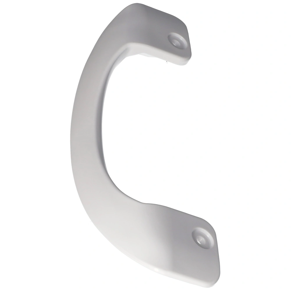 Fogantyú, ívelt, fehér, műanyag (utángyártott) GORENJE / MORA hűtőgép