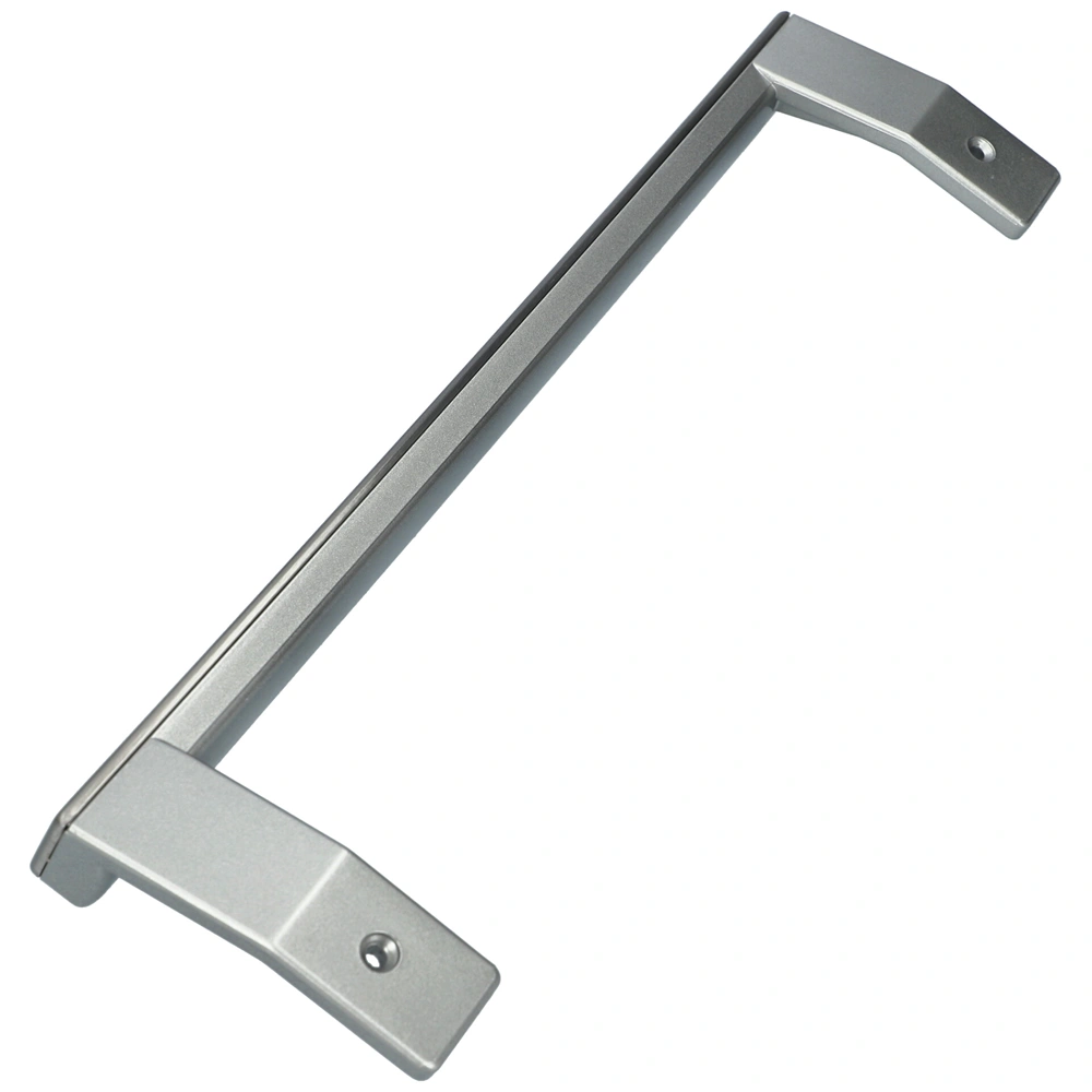 Fogantyú, sarkos, szürke, műanyag (eredeti) BEKO hűtőgép