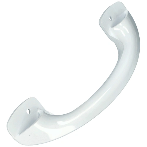 Fogantyú, új kivitel, sarkos, fehér, műanyag (eredeti) GORENJE / MORA hűtőgép