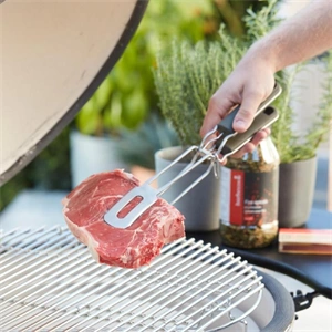 Fogó, grillezéshez, 38 cm, army stílusú, khaki zöld nyél, BARBECOOK BC-ACC-7028