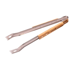 Fogó, grillezéshez, 40 cm, rozsdamentes acél, gumifa nyél, 100% FSC, BARBECOOK BC-ACC-7069 