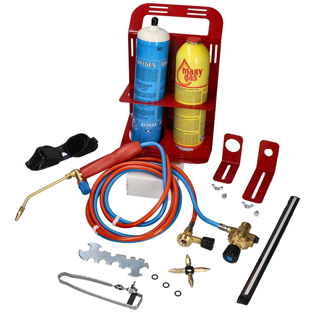 Forrasztó készülék (TURBOSET 90) forrasztó gázzal és oxigénnel