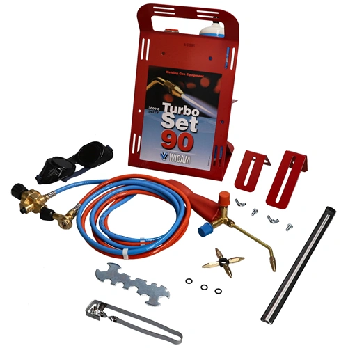 Forrasztó készülék (TURBOSET 90) forrasztó gázzal és oxigénnel