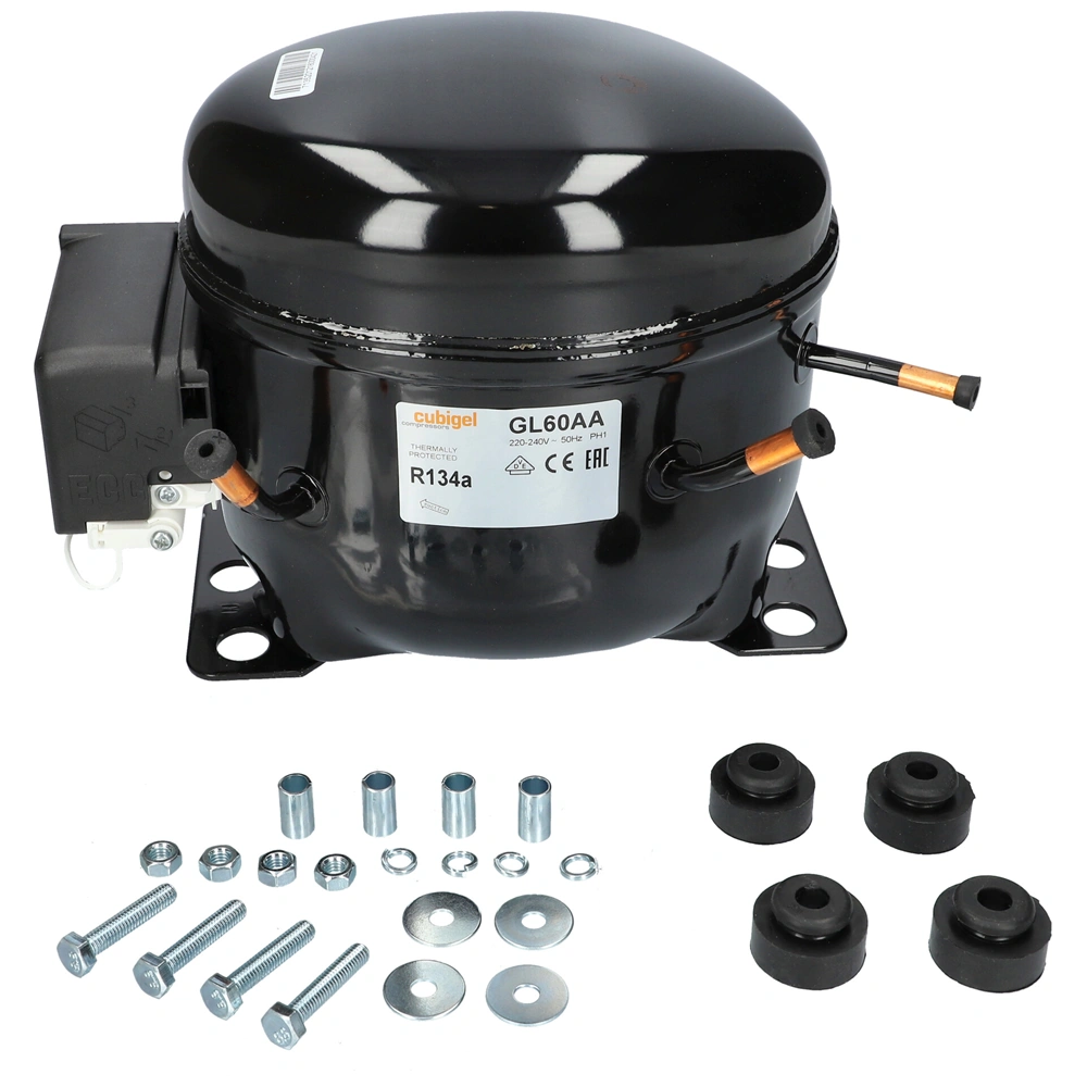 GL60AA (GL60AN) kompresszor R134a  1.1  ACC  / egyedi dobozolás 