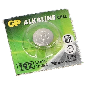GP alkáli elem GP192 (G3) (LR41) 1 db-os bliszterben