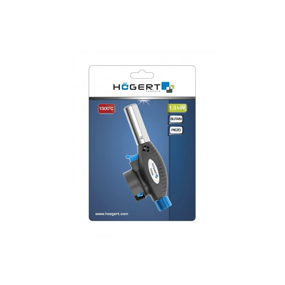 Gázégő fej, piezo, 1,3 kW, HÖGERT HT2C500