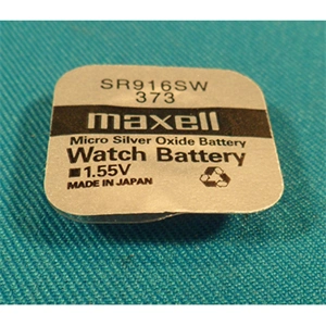 Gombelem ezüstoxid MAXELL SR916SW (373) 1 db-os bliszterben /RENDELÉSRE
