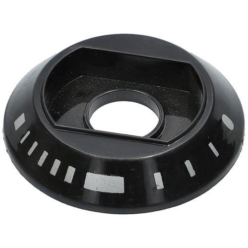 Gombgyűrű (fekete, fokozatkapcsoló, eredeti) VESTEL KARANCS tűzhely / RENDELÉSRE