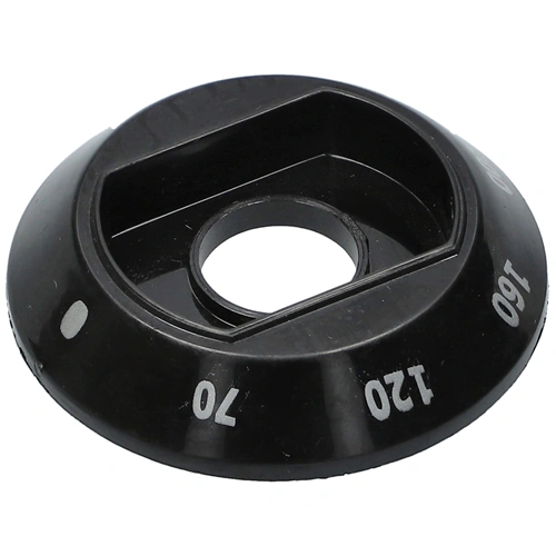 Gombgyűrű (fekete, hőfokszabályzó, eredeti) VESTEL KARANCS tűzhely / RENDELÉSRE