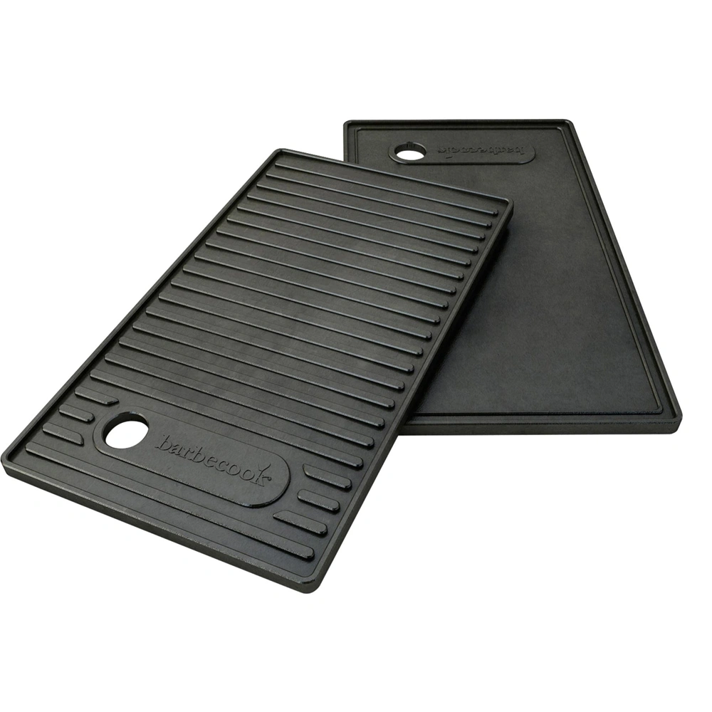 Grill lap, kétoldalas öntöttvas, Brahma, 24x42cm, BARBECOOK BC-ACC-7088