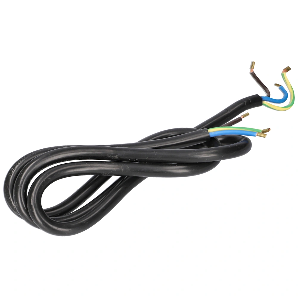 Hálózati kábel háromeres 3x4mm2  1,35m  ( bekötő) tűzhelyhez / RENDELÉSRE